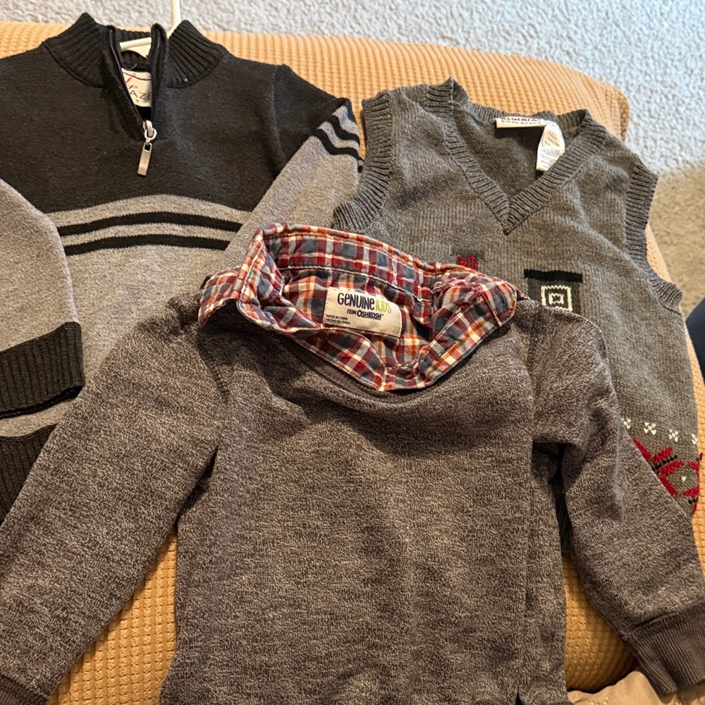 Genuine Kids Gray Sweater